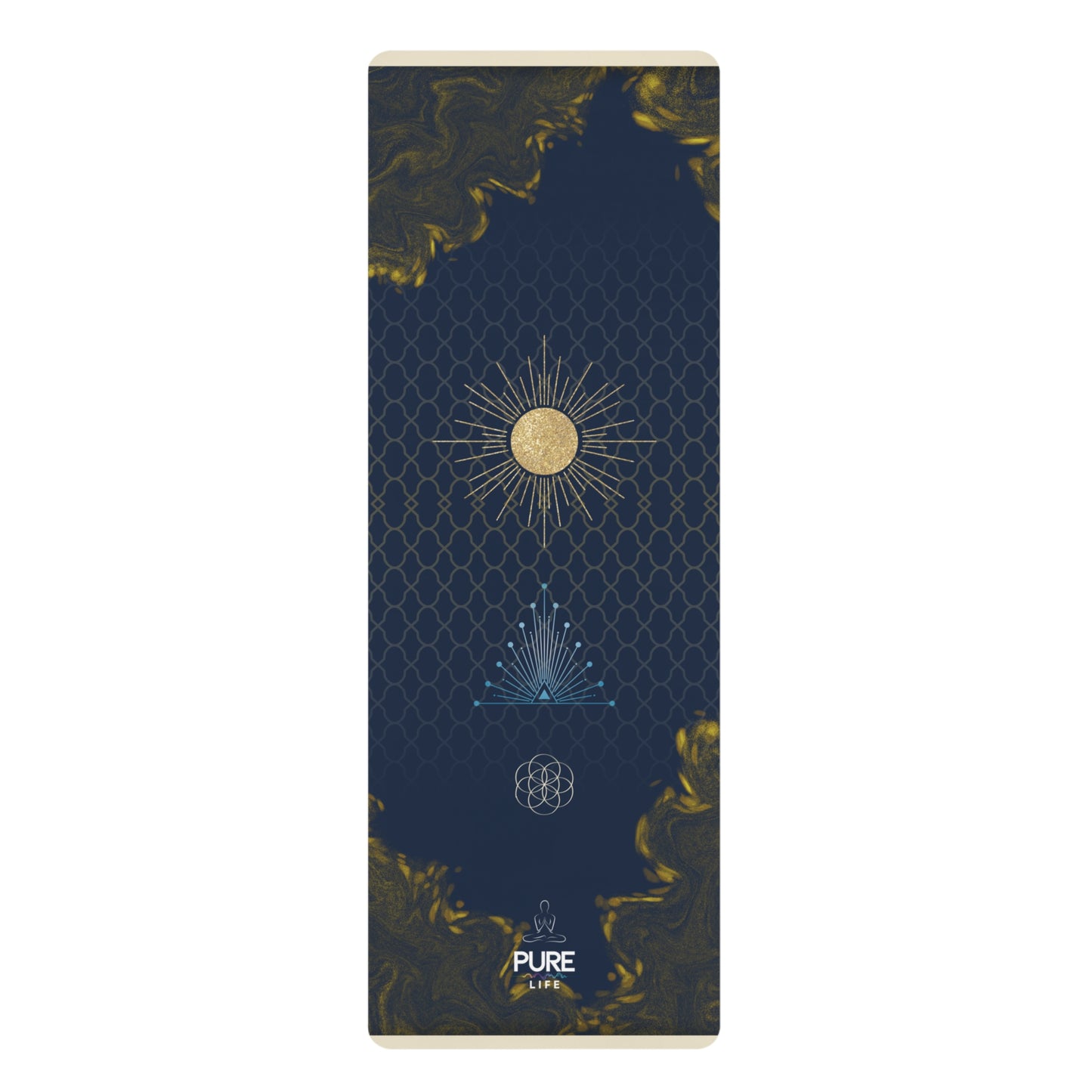 Pure Life Yoga Mat - Blue