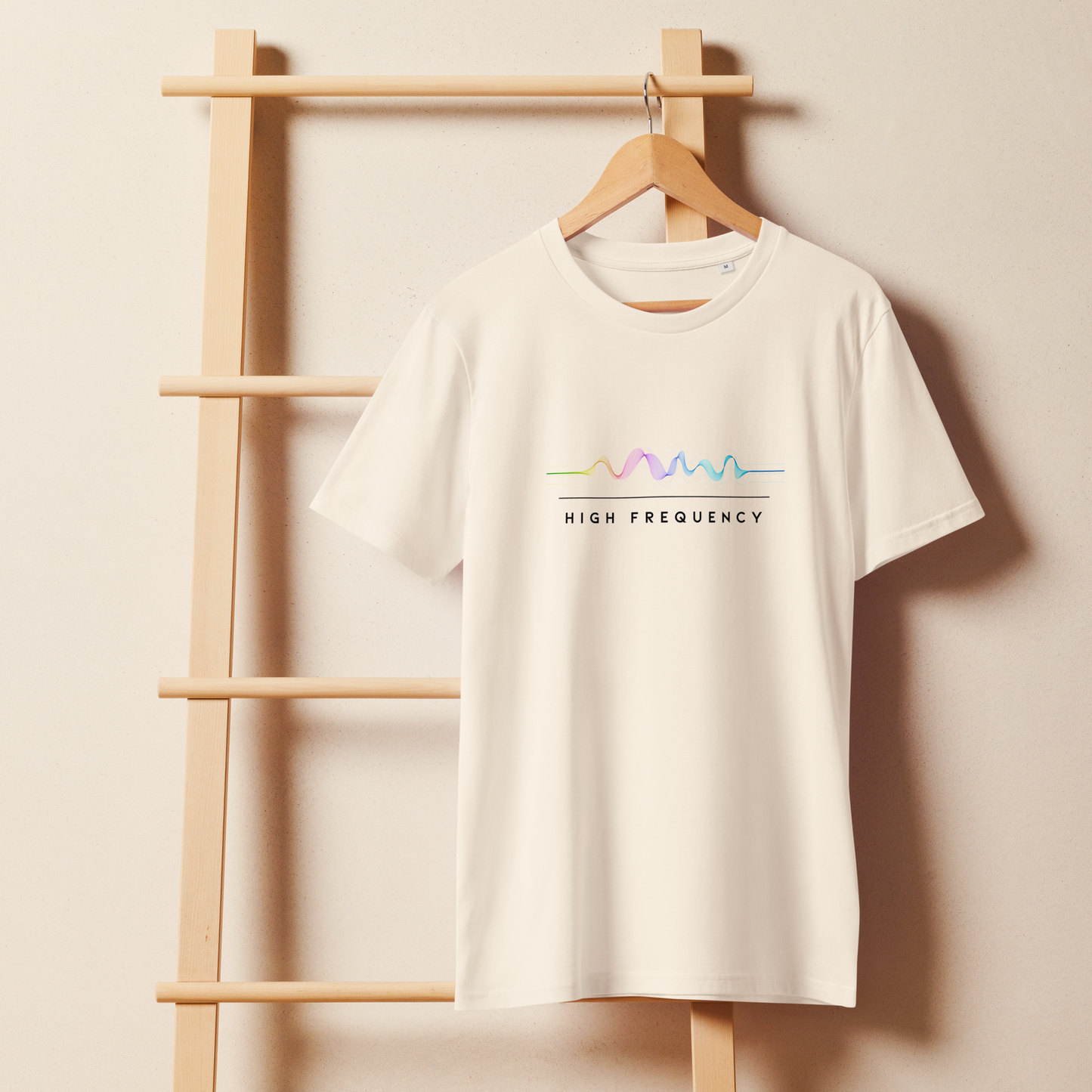 High Frequency Unisex T-Shirt – Vibe High, Live Higher